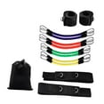 thumbnail image 2 of Bandas de resistencia, correas de tobillo, uso portátil de gimnasio en casa, bandas de resistencia de entrenamiento de ejercicios para entrenamiento, 2 of 8