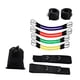 thumbnail image 2 of Bandas de Resistencia para Tobillos con Puños, Equipo de Fitness para Uso Doméstico, Muñequeras de 5 Niveles, Bandas de Entrenamiento para Contragolpe, 2 of 8
