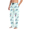 thumbnail image 2 of FORMRS Mens Pajama Pants with Pockets Sleepwear Lounge Bottoms Sizes S-2XL, Ice Hockey, 2 of 7