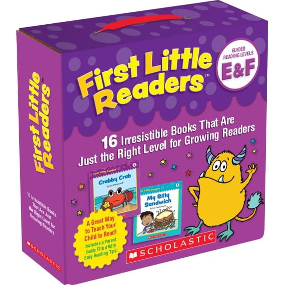 Pre-Owned First Little Readers: Guided Reading Levels E & F (Parent Pack): 16 Irresistible Books That Are Just the Right Level for Growing Readers Paperback