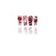 thumbnail image 4 of 24 Pcs Medium Ballerinas False Nail Glossy Artificial Nail Flowers Stick on Nail Valentines Day Press On Nail, 4 of 4