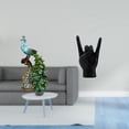 thumbnail image 2 of Elegante escultura de y estatua creativa de roca con gesto de la mano para dormitorio, oficina, sala de estar, estantería, apartamento, rest, 2 of 8
