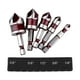 thumbnail image 1 of Juego de brocas avellanadoras de 5x, vástago hexagonal de 1/4 ", broca avellanada de 82 grados para taladro de madera, acero suave y madera dura Cola Broca avellanadora, 1 of 7