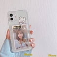 thumbnail image 4 of Funda Para Samsung A14 A13 A04E A23 A04 A12 A53 A73 A33 A03s A03 A51 A50 A50s A02 A30s A02s A72 A52 A52s A32 A22 A10s A20 A30 A71 Cute Bear Bunny Wallet Slot Anti-Caída Blanda, 4 of 4