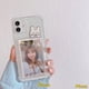 thumbnail image 4 of Funda Para Samsung A14 A13 A04E A23 A04 A12 A53 A73 A33 A03s A03 A51 A50 A50s A02 A30s A02s A72 A52 A52s A32 A22 A10s A20 A30 A71 Cute Bear Bunny Wallet Slot Anti-Caída Blanda, 4 of 4