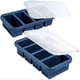 thumbnail image 1 of Bandeja para congelador Souper Cubes, 250 ml, silicona, paquete de 2 con tapas, 1 of 5