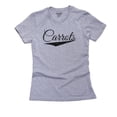 thumbnail image 1 of Carrots - Cool Style Font Vegetarian Dieting Juicing Love Women's Cotton Grey T-Shirt, 1 of 2