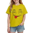thumbnail image 6 of Piuwrlz 4 T Boys Short T-Shirts Sleeve Toddler Funny Graphic Shirts Tops Pullover T Shirts Yellow Size 4 Years, 6 of 7