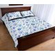 thumbnail image 3 of Juego de cama edredón con estampado de copos de nieve azules, 3 of 5