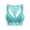 Green, variant on Fishnet Lingerie for Women Underwear Women Women Plus Size Crop Wire Free Bra Lace V Neck Lace Bra (with Chest Pad) Green M