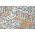 thumbnail image 5 of Binada Tufted Rug, Large Tribal Graphic, Tangerine Orange, 8ft x 11ft Area Rug, 5 of 6