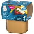 thumbnail image 3 of Gerber Baby Food, 2nd Foods, Apple Strawberry Blueberry with Mixed Cereal- 8 OZ, 4 Count, 3 of 6