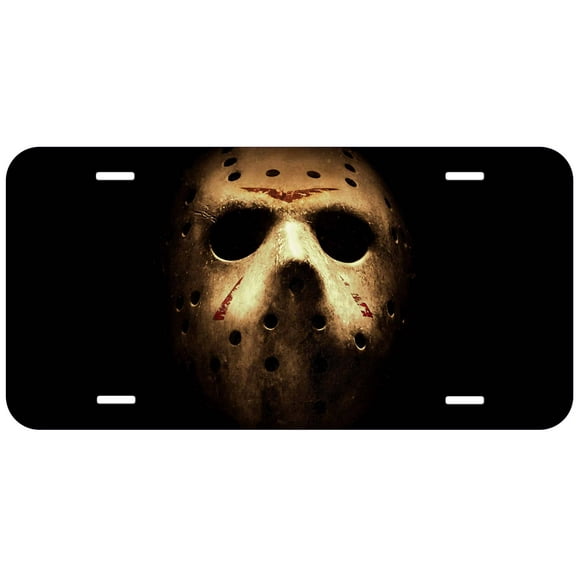 Mask  F13 Novelty Car Auto License Plate