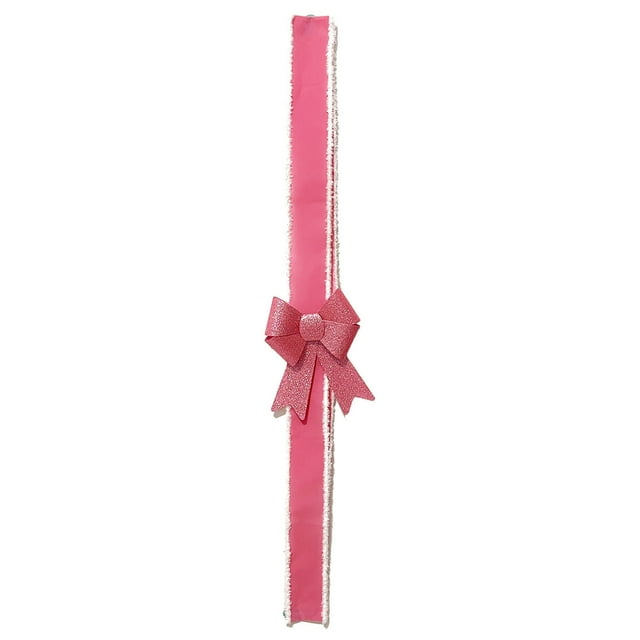Adornos navideños, adornos navideños, regalos navideños. Guirnalda de lazos navideños con lazos blancos y múltiples lazos para gabinetes, tiradores de puertas y repisas. Adornos para puertas de gabine