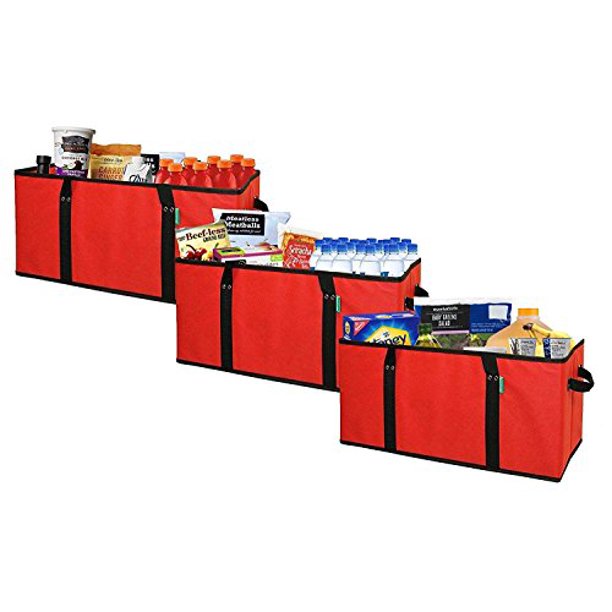 Earthwise Reusable Grocery Bags Shopping Box EXTRA LARGE Tote