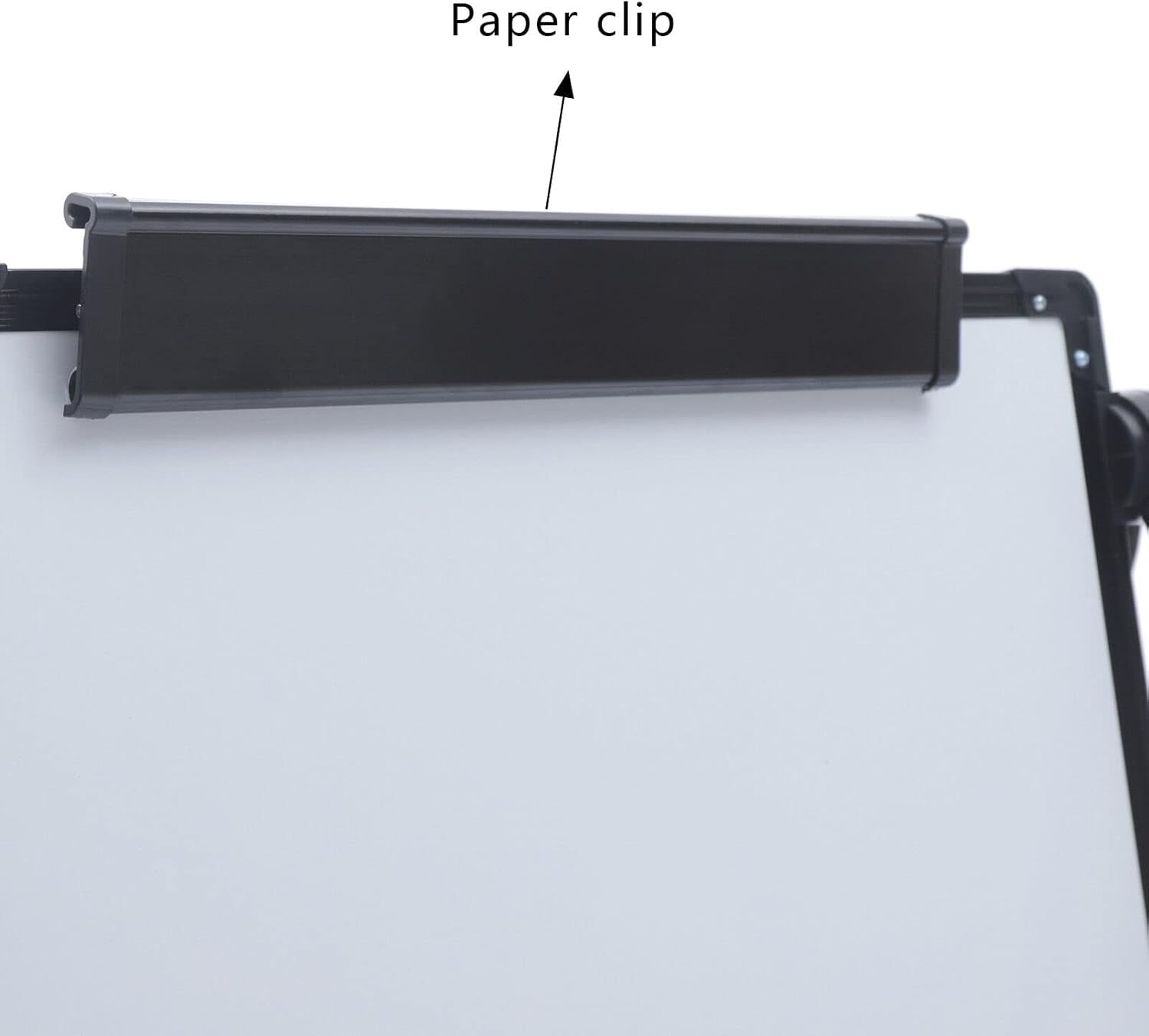 36x24 Inch Portable Dry Erase Board with Stand Double Sided Magnetic White Board Whiteboard Easel Height Adjustable Standing White Board for Home Office Classroom (Black)