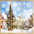 thumbnail image 3 of Cuadros navideños para ventanas, 228 copos de nieve, pegatinas para ventanas, decoración navideña para ventanas, pegatinas para ventanas, decoración de ventanas de PVC, autoadhesivas, para puertas,, 3 of 6