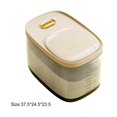 thumbnail image 2 of Rice Dispenser Cereal Grain Container Pop Up Sealed Tight Rice Dispenser For Kitchen Dry Food Pet Food, 2 of 2
