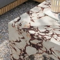 thumbnail image 3 of Modway Valen Intérieur - Mobilier de Patio Extérieur Table Basse Arquée en Béton en Marbre Rouge, 3 of 10
