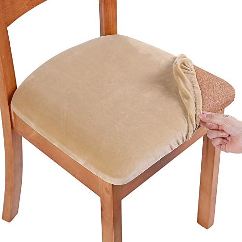 Dining Room Seat Covers With Ties / 4 Pcs Chair Seat Covers Dining Room