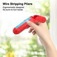 thumbnail image 2 of Cable Stripping Knife Mini Crimper Stripper Pliers Ergonomic Cut Line Multi Tool, 2 of 9