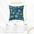 thumbnail image 4 of Bingfone Decorative Pillow Covers 20"X20" Machinery Road Construction Couch Pillow Cases Modern Farmhouse Covers For Couch Sofa Bed, 4 of 9