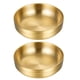 thumbnail image 1 of 2 unids Práctico Sazonador Tazón Salsa Decorativa Plato Cocina Vajilla Dorado, 1 of 7