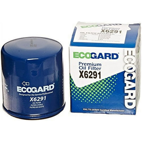 ECOGARD X6291 Premium Spin-On Engine Oil Filter for Conventional Oil Fits Chevrolet Spark 1.2L 2013-2015