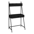thumbnail image 1 of Monarch Specialties Computer Desk, Home Office, Laptop, Leaning, Storage Drawers, 32"l, Work, Metal, Laminate, Black, Contemporary, Modern, 1 of 4
