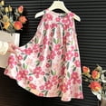 thumbnail image 7 of Cethrio Girls Slip Dresses, Dancing Summer Sleeveless Casual Midi Dresses Red Size 7-8, 7 of 7