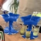 thumbnail image 5 of Kearding Dispensador de vino de 5 vasos de chupito, portador de cóctel, relleno de champán para Bar, fiesta, hogar Juegos de servir café y té Azul Kearding HA002087-01B, 5 of 6