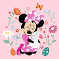 thumbnail image 2 of Junior's Minnie Mouse Easter Bunny Hug  Graphic Tee Light Pink Medium, 2 of 3