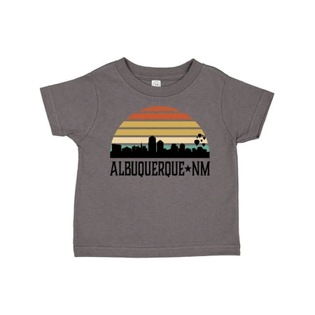 

Inktastic Albuquerque New Mexico Skyline Gift Toddler Boy or Toddler Girl T-Shirt