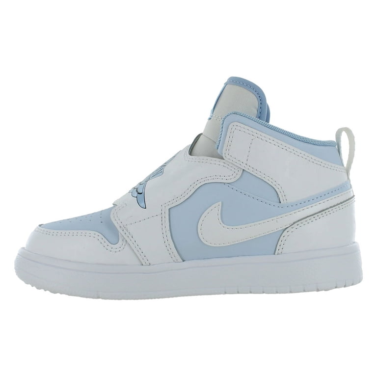 Nike Sky Jordan 1 PS Boys Shoes Size 2, Color: Blue Tint/White/Ice
