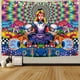thumbnail image 4 of Tapiz fluorescente Wonderland Wall Hanging Glow Under Ultraviolet Light Cloth Tmvgtek Para estrenar, 4 of 7