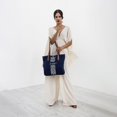 thumbnail image 3 of Bolso tipo Shopper A ÁNGELOZANO Modelo Azul A ÁNGELOZANO Shopper, 3 of 6