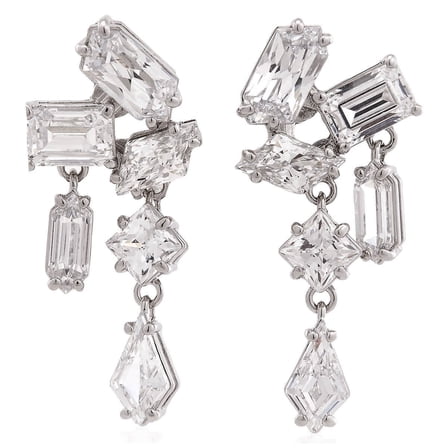 Swarovski Mesmera Cluster Drop Earrings