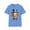 Carolina Blue, variant on Clown Shirt, T Shirt with Clown, Funny Man Shirt, Tee Shirt with Funny Man, Circus Shirt, Shirt with Circus, Scary Man Shirt, Shirt with Scary Man