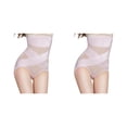 thumbnail image 4 of Vogacara Pantalones moldeadores Bragas de cintura alta Moldeadores de cuerpo Bragas Corsé de control Suministros de mujer Ajuste sedoso Diseño SG 2Conjunto, 4 of 6