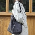 thumbnail image 5 of Womens Corduroy Tote Bag Female Every Day Bag Girls Large Capacity Shoulder Bag, 5 of 20
