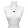 thumbnail image 2 of Delight Jewelry Silver-tone Texas Lone Star Heart - Silvertone Senior Class of 2026 Dome Necklace, 18", 2 of 5
