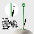 thumbnail image 5 of BBBF  10pcs Luminous Fishing Hooks Ultra  Night Glow Hooks for Freshwater and Saltwater Instant Fish Strike Fishing Tackle Set for Night Fishing attracts Fish Effortlessly Perfect for Anglers, 5 of 10