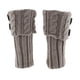 thumbnail image 1 of 2xFashion Mujer Boot Cuff Tejido Suave Pom Pom Calentador De Piernas Toppers Boot Calcetines Gris, 1 of 5