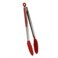 thumbnail image 2 of Kitchen Tongs, Practical Food Serving Tongs  For Baking Red,Black, 2 of 8