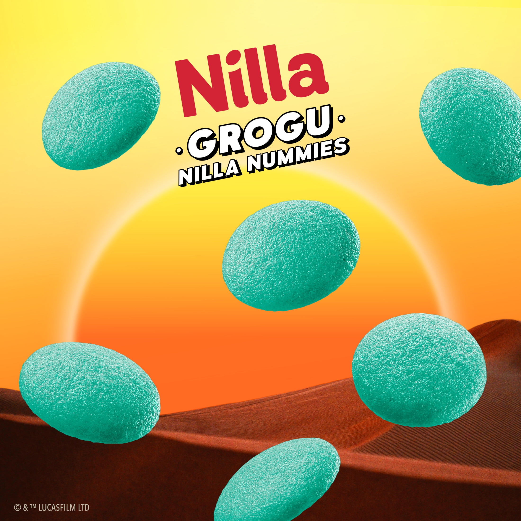 NILLA Wafers Grogu NILLA Nummies, Vanilla Wafer Cookies, Limited Edition, 11 oz