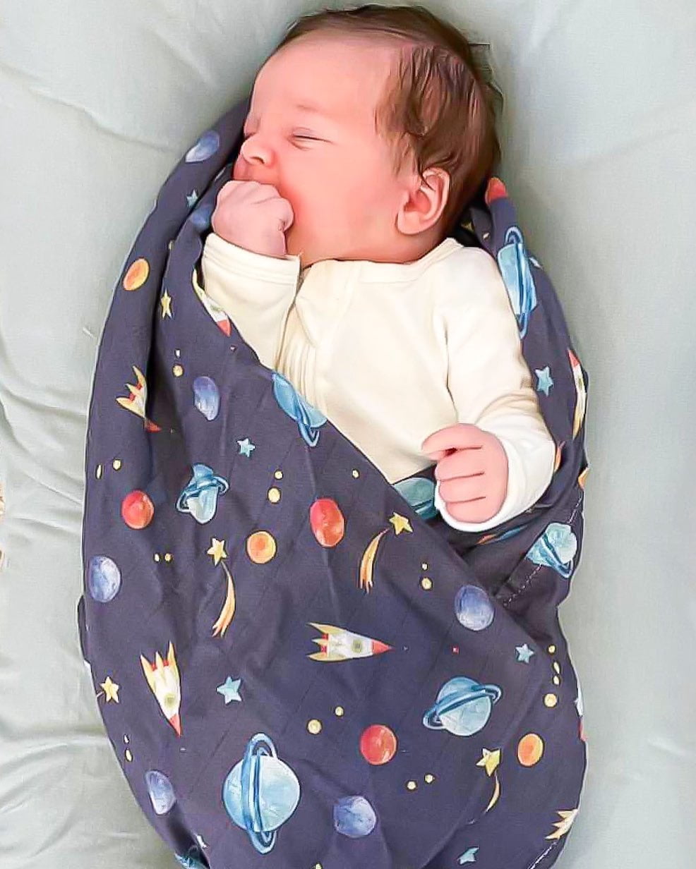 Muslin Swaddle - Rocket