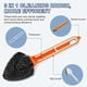 thumbnail image 3 of Scrub Brush for Cleaning with Long Handle, 3 in 1 Medium Stiff Brush, 3 of 5