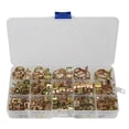 thumbnail image 1 of Likrtyny Kit surtido abrazaderas manguera 115 Uds. Abrazadera tubo con Clip resorte acero 6-22mm, 1 of 9