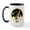 White/Black Inside, variant on CafePress - Night Flight/Beagle Large Mug - 15 oz Ceramic Large White Novelty Mug