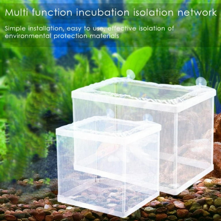 Fish Breeder Net Box for Aquarium - Fish Isolation Breeding